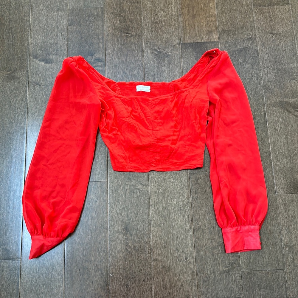 Urban outfitters red/orange top.